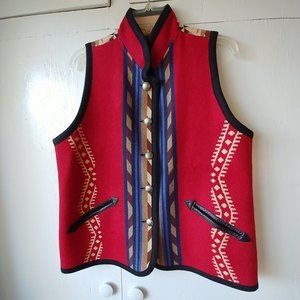 Native Jackets, etc. Reversible Rim Rock Sierra Pendleton Wool Vest